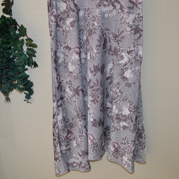 Rachel Roy Giles Floral Houndstooth Dress Sz 6 - Picture 4 of 7